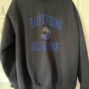 Black Salve Regina Seahawks Sweatshirt